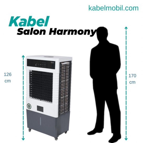 KABEL SALON HARMONY 5000m3 Sulu Evaporatif Mobil Taşınabilir Sulu Hava Soğutucu